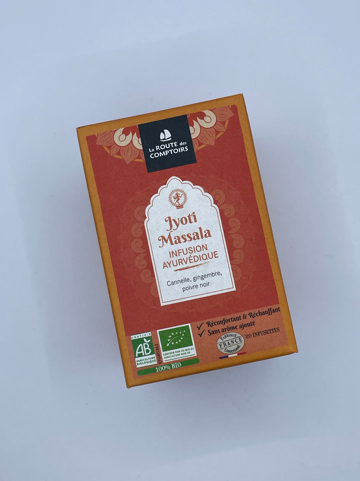 INFUSION LA ROUTE DES COMPTOIRS - AYURVEDIQUE JYOTI MASSALA