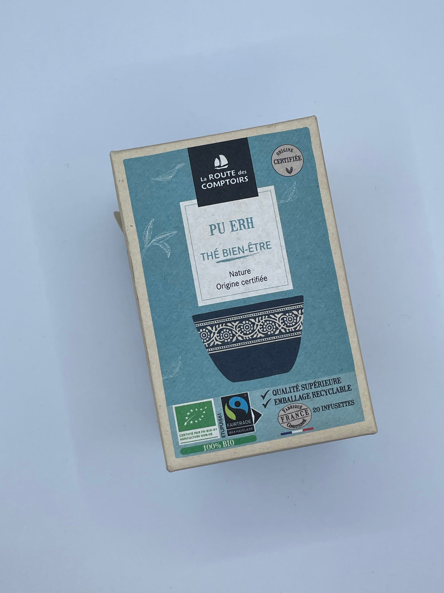 THE VERT LA ROUTE DES COMPTOIRS - PU ERH