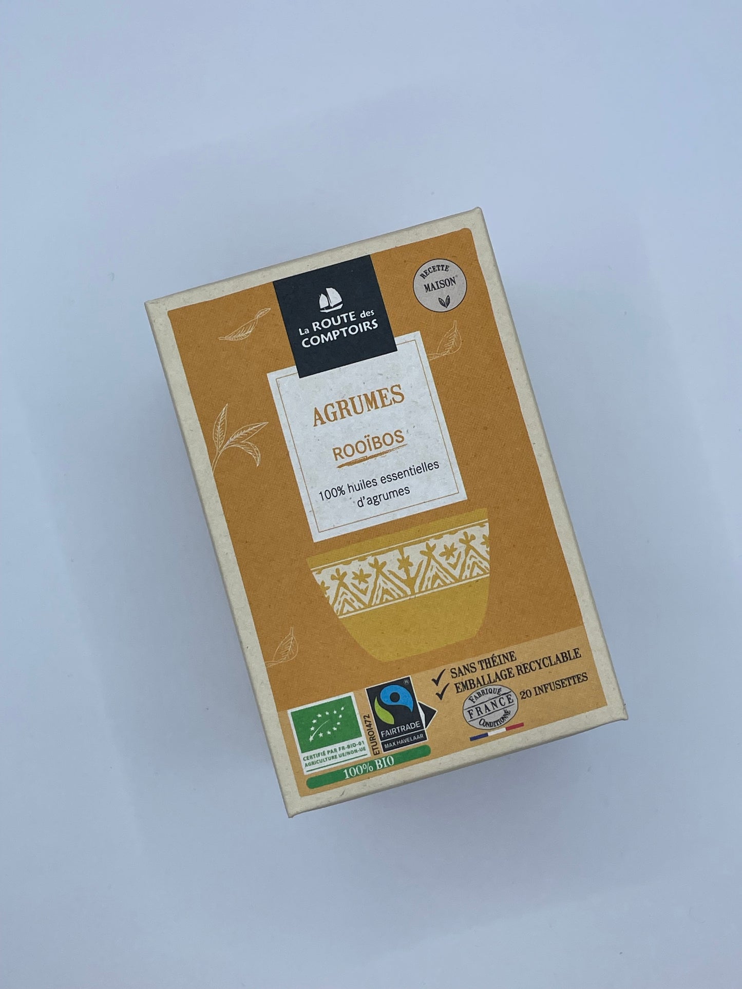 ROOIBOS LA ROUTE DES COMPTOIRS - AGRUMES