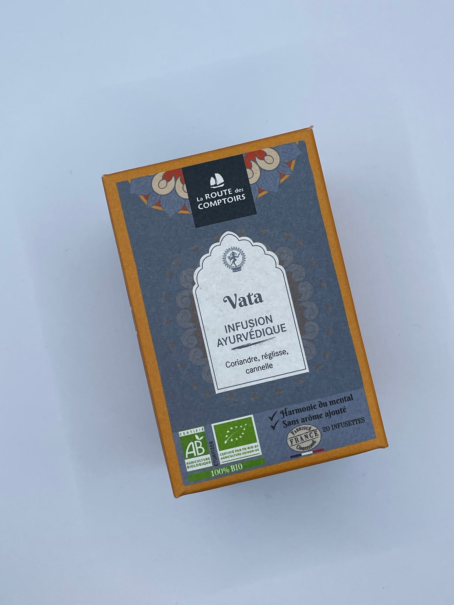 INFUSION LA ROUTE DES COMPTOIRS - AYURVEDIQUE VATA