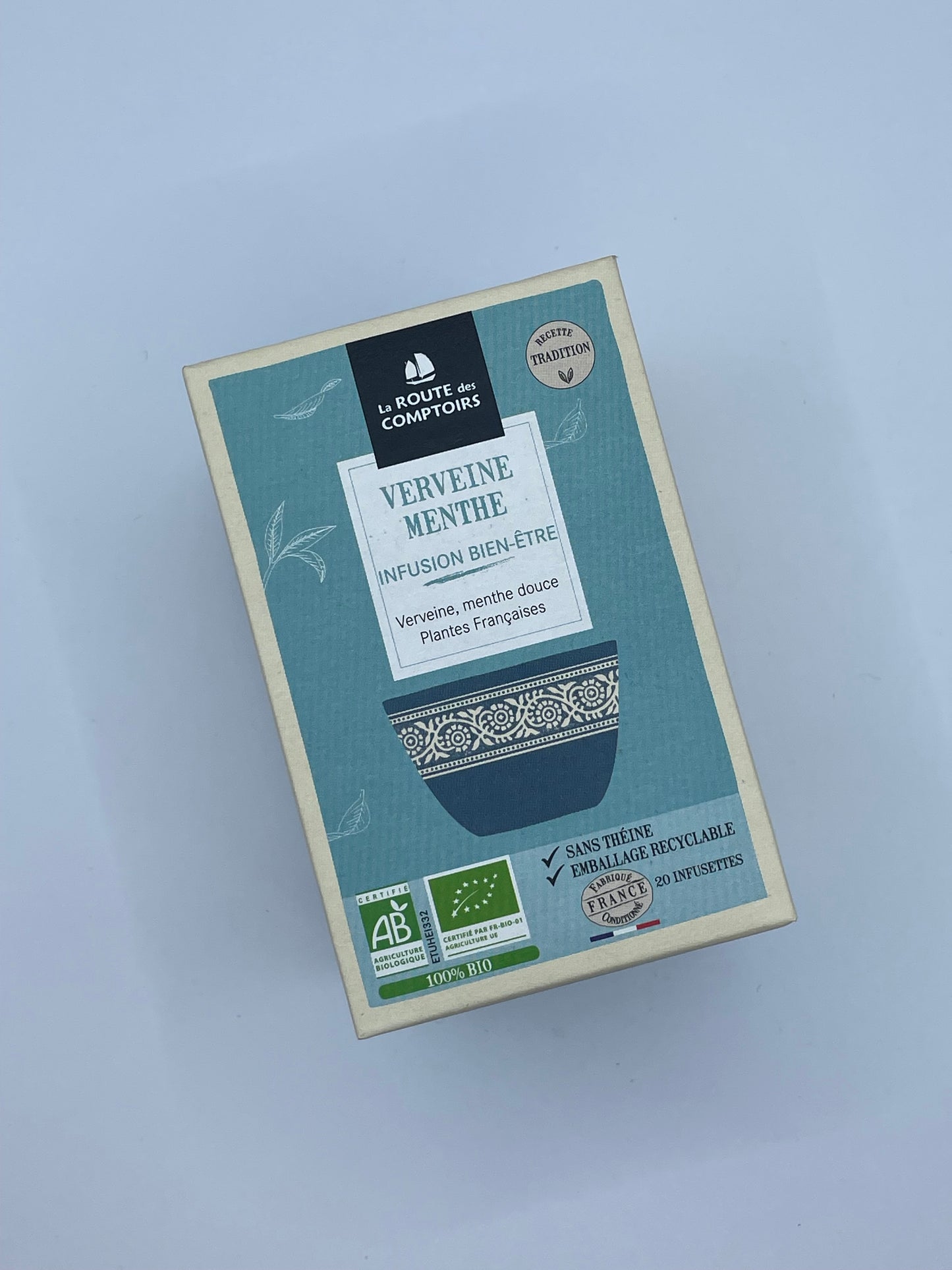 INFUSION LA ROUTE DES COMPTOIRS - VERVEINE MENTHE