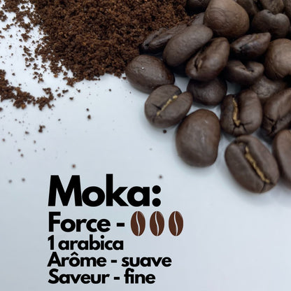 CAFE MOULU MOKA