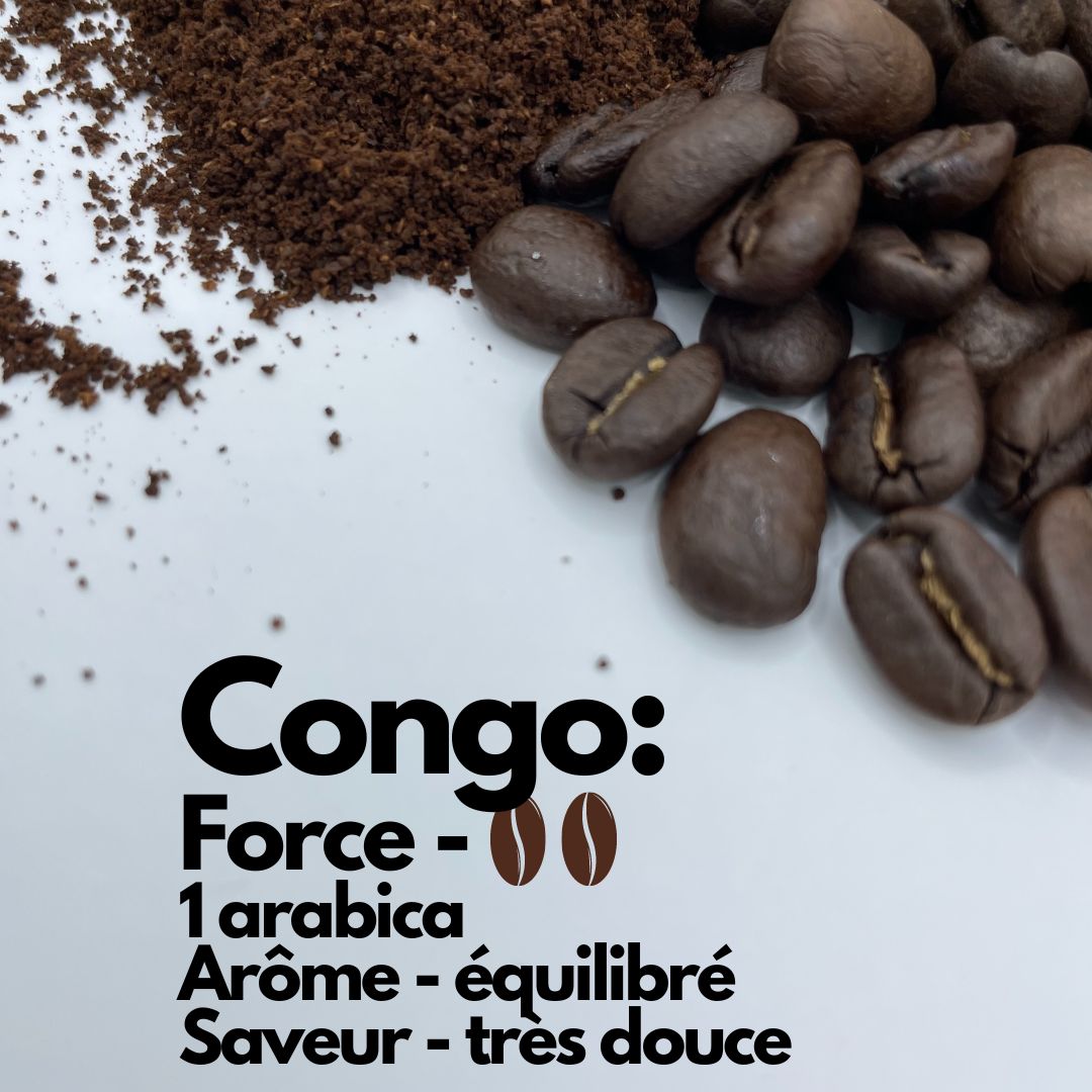 CAFE MOULU CONGO