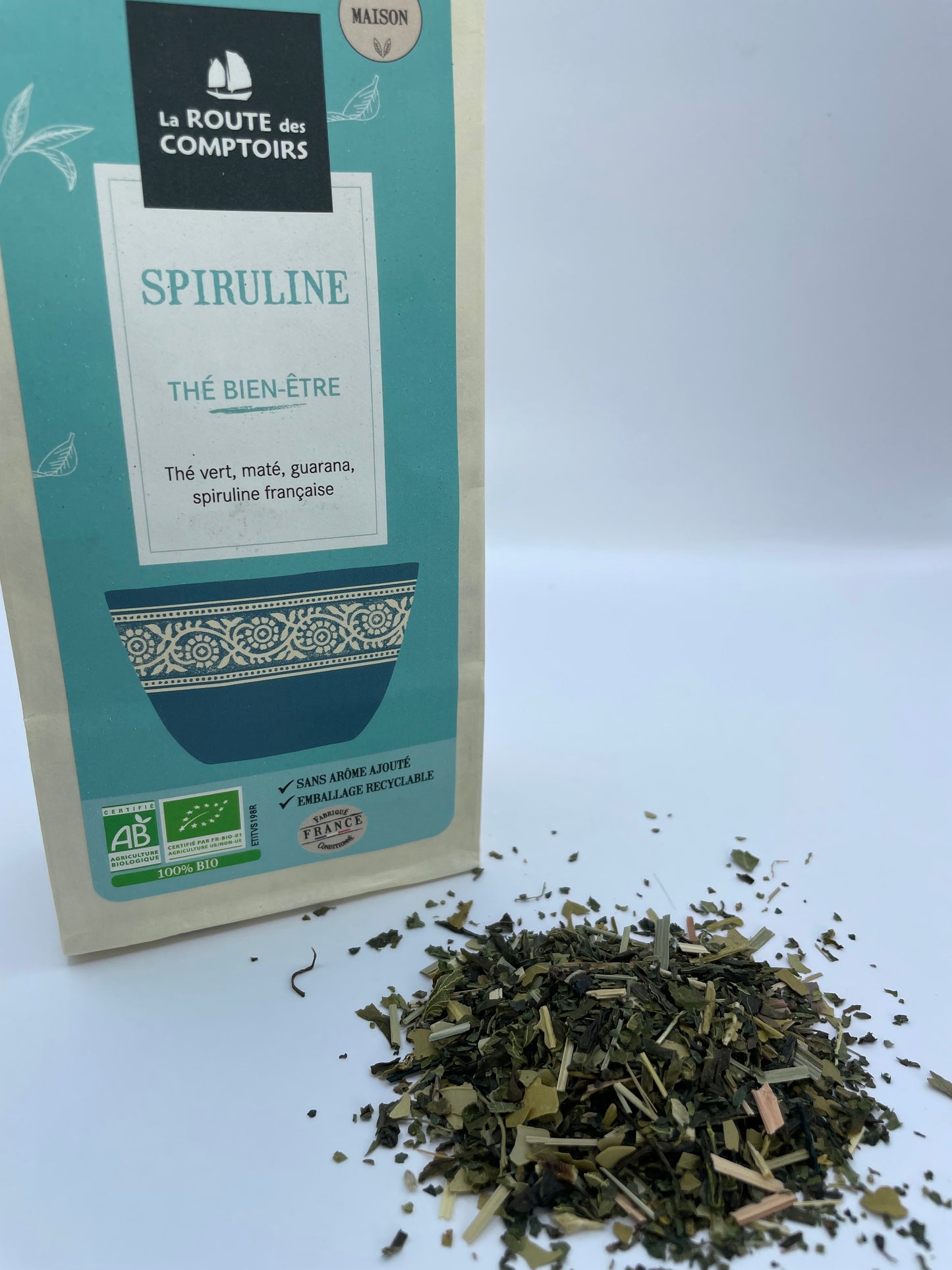 THE VERT LA ROUTE DES COMPTOIRS - SPIRULINE